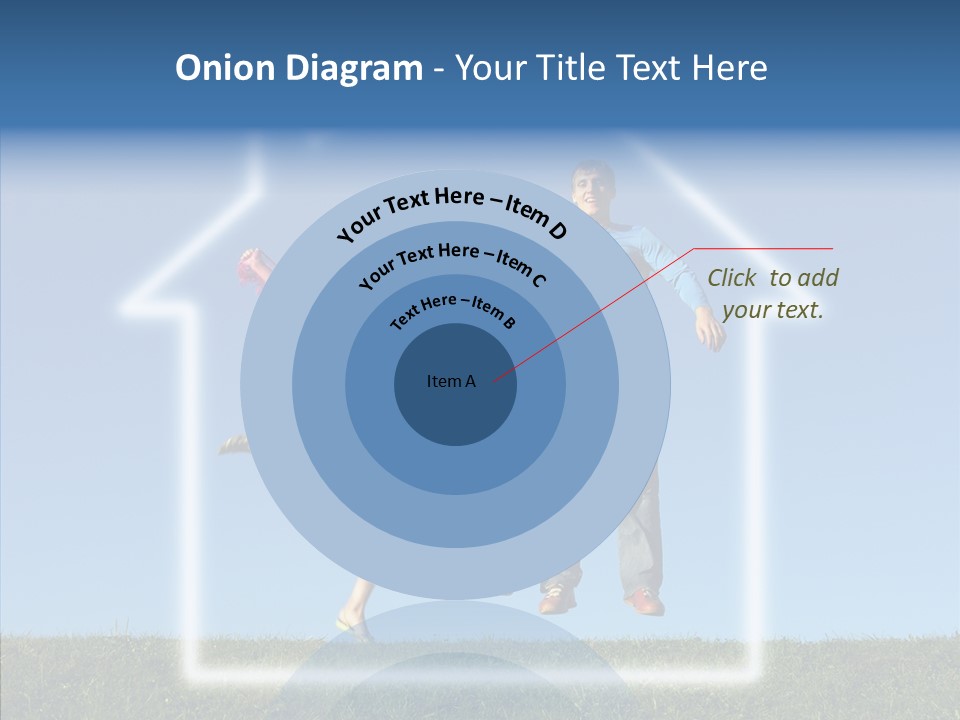Male Woman Female PowerPoint Template