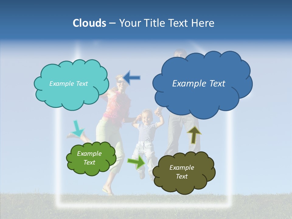 Male Woman Female PowerPoint Template
