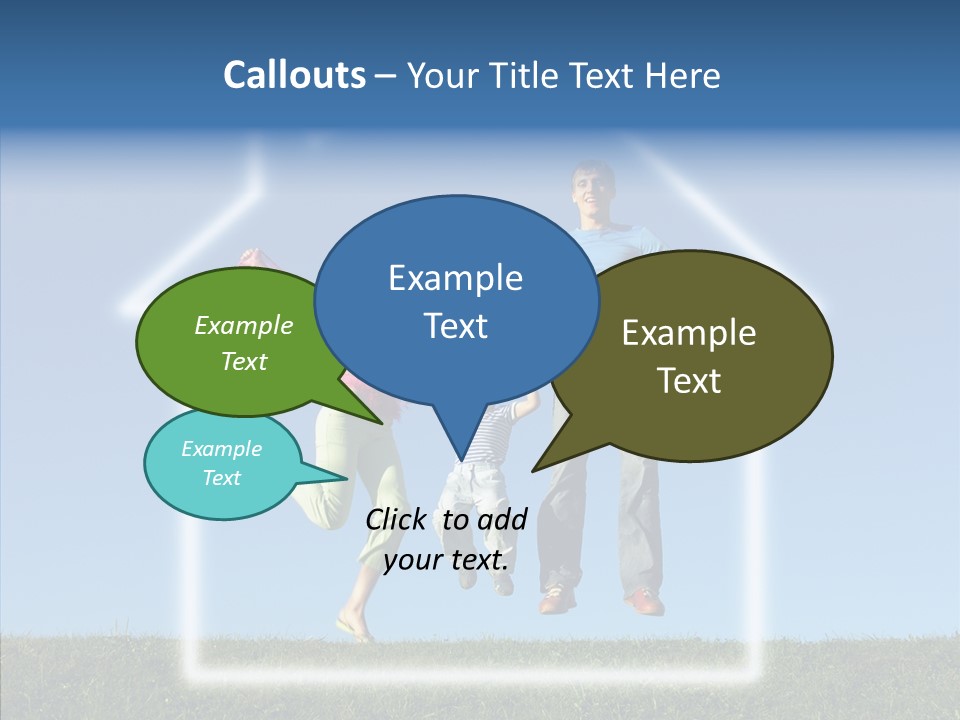 Male Woman Female PowerPoint Template