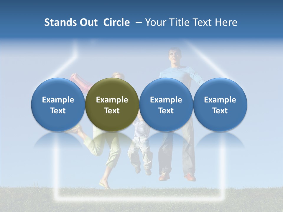 Male Woman Female PowerPoint Template