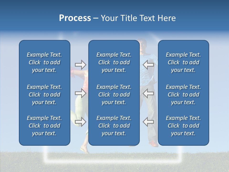 Male Woman Female PowerPoint Template