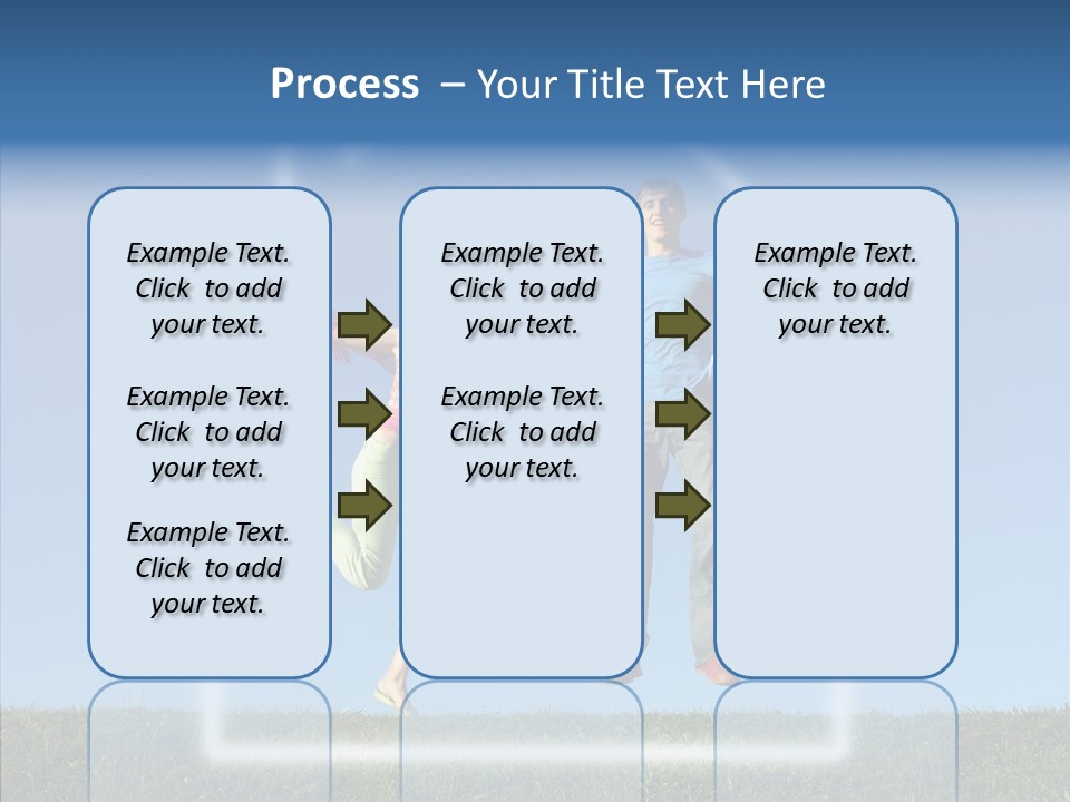 Male Woman Female PowerPoint Template