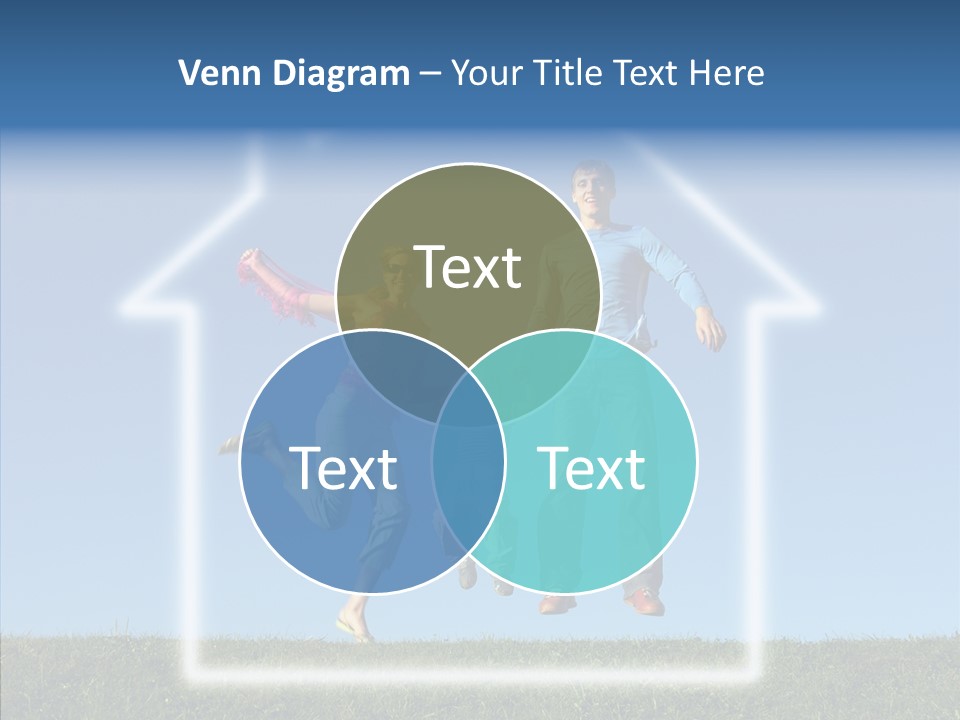 Male Woman Female PowerPoint Template