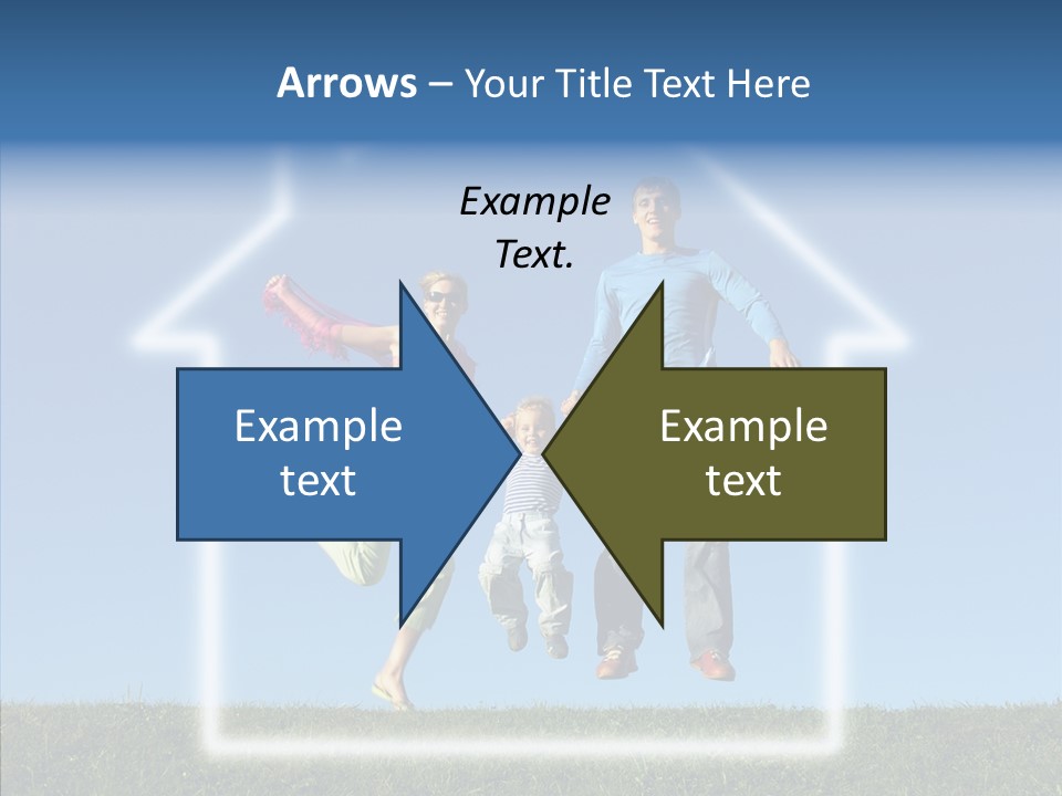 Male Woman Female PowerPoint Template