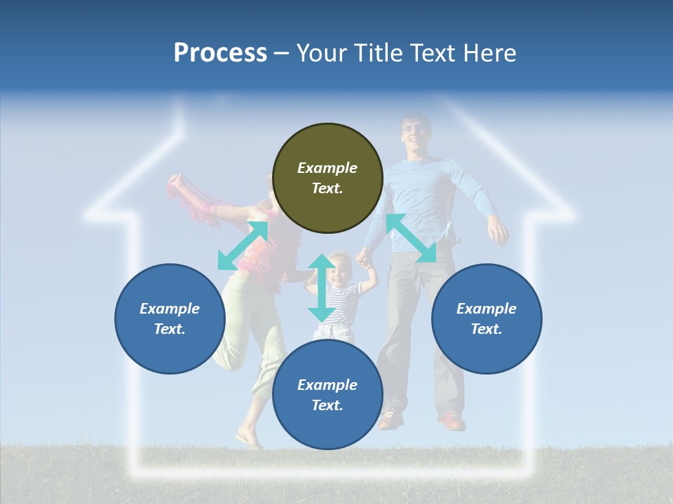 Male Woman Female PowerPoint Template