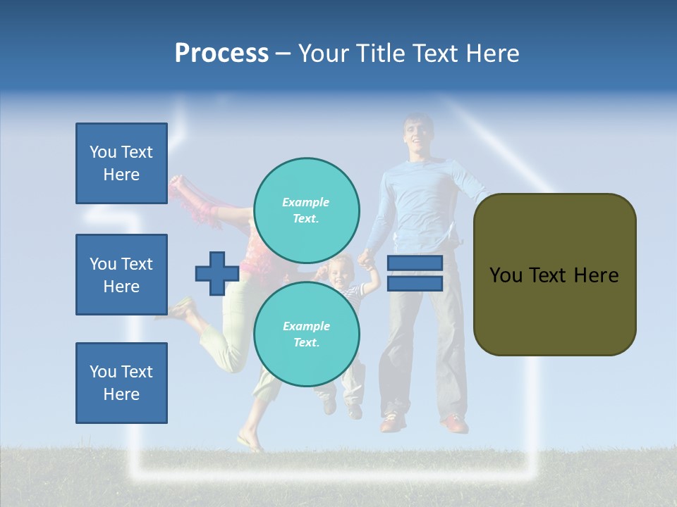 Male Woman Female PowerPoint Template
