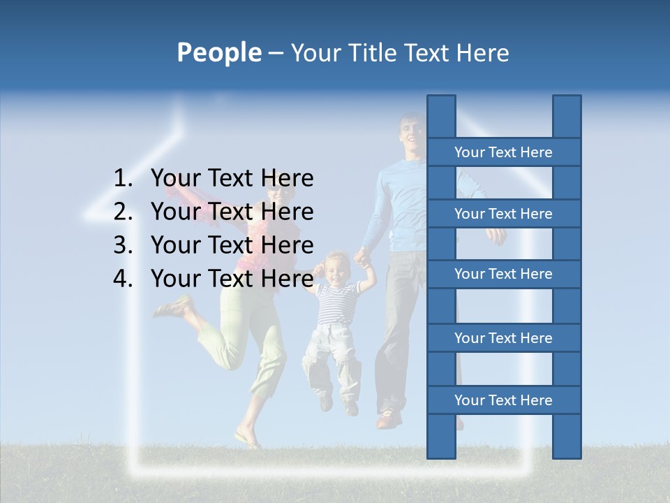 Male Woman Female PowerPoint Template