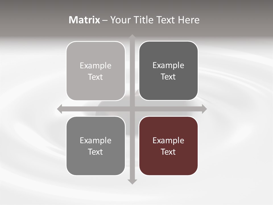 Line Floating Dessert PowerPoint Template