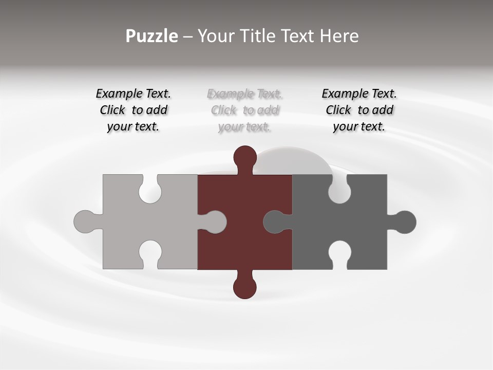 Line Floating Dessert PowerPoint Template