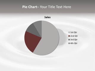 Line Floating Dessert PowerPoint Template