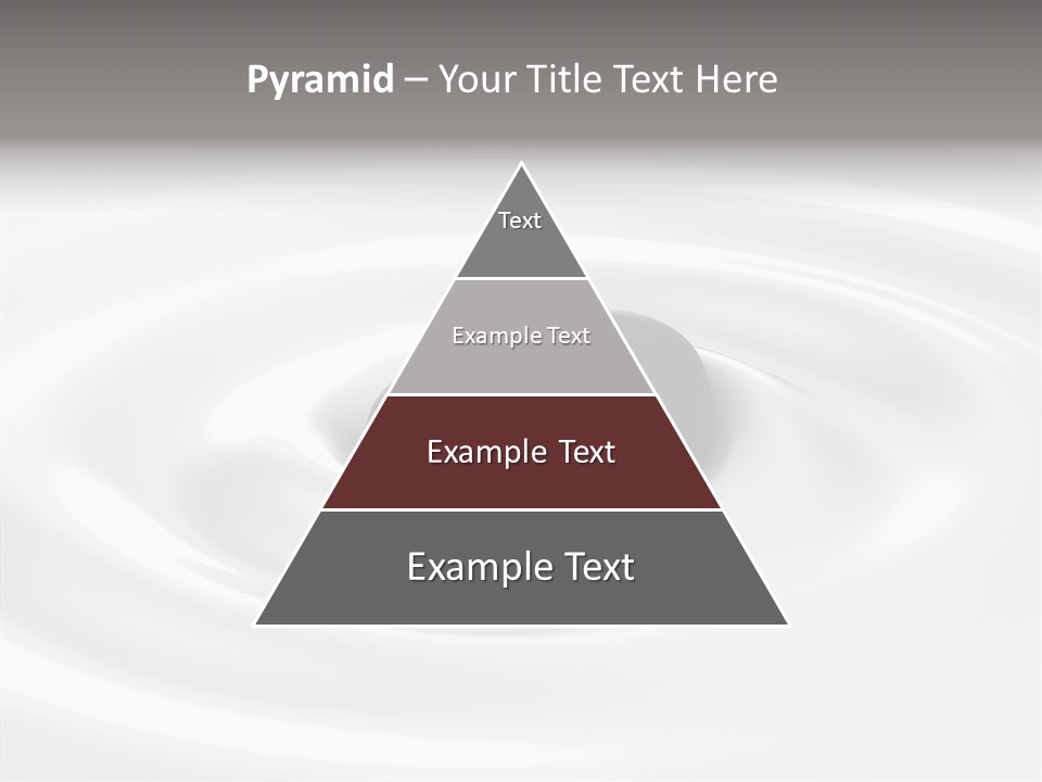 Line Floating Dessert PowerPoint Template