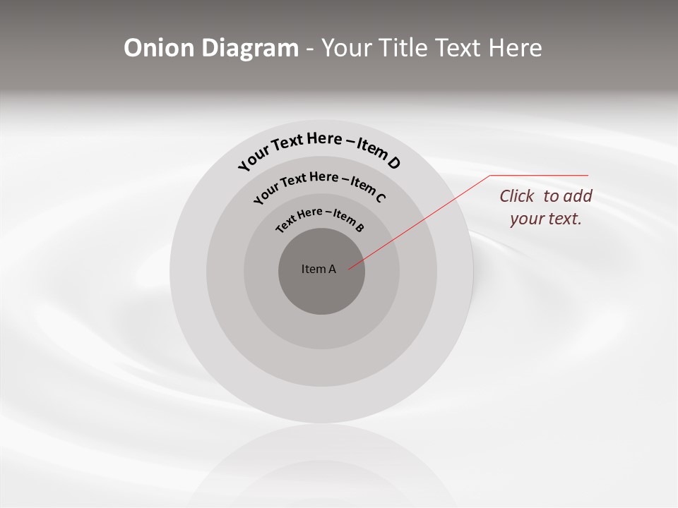 Line Floating Dessert PowerPoint Template