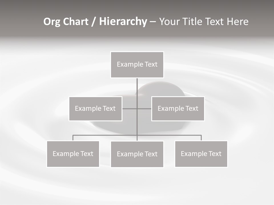 Line Floating Dessert PowerPoint Template