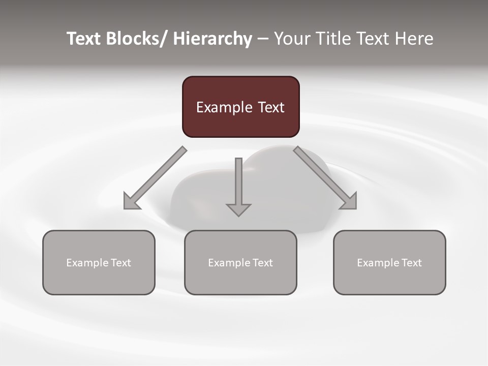 Line Floating Dessert PowerPoint Template