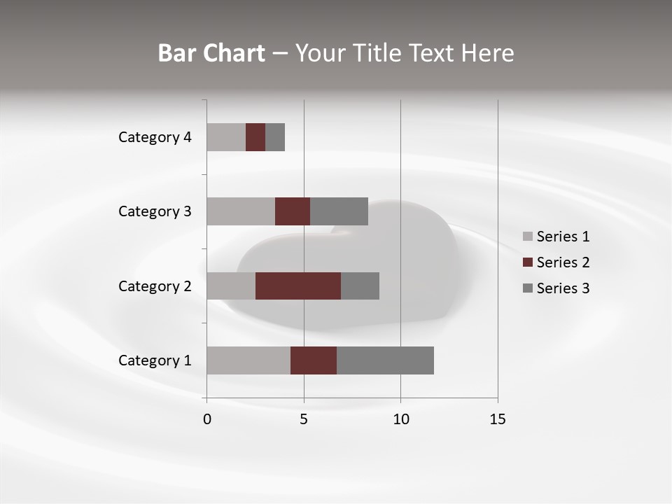 Line Floating Dessert PowerPoint Template