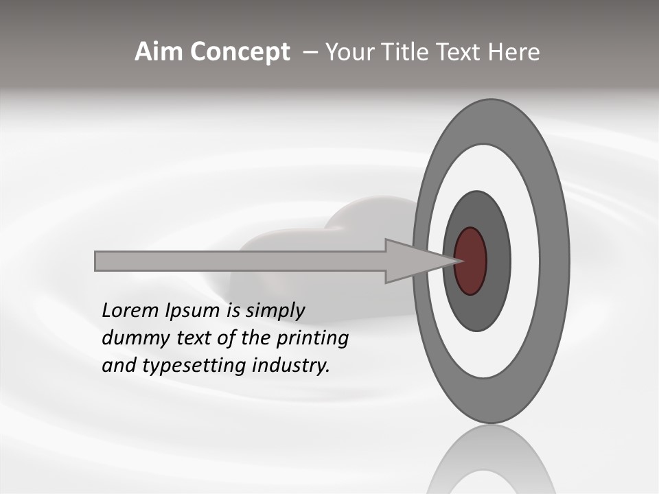 Line Floating Dessert PowerPoint Template