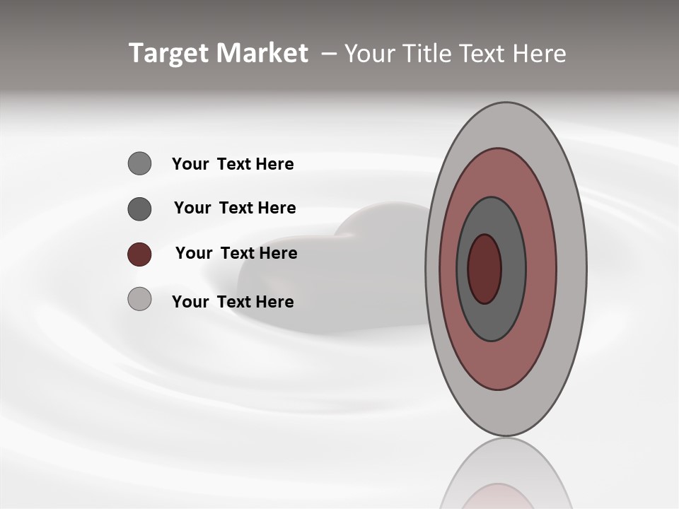 Line Floating Dessert PowerPoint Template