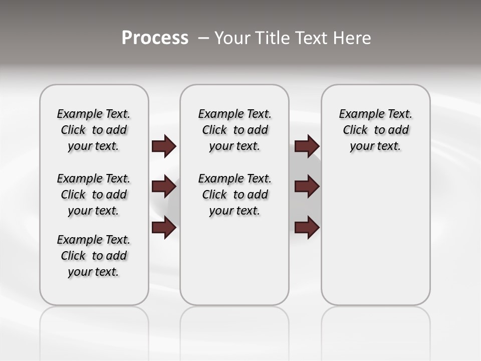 Line Floating Dessert PowerPoint Template
