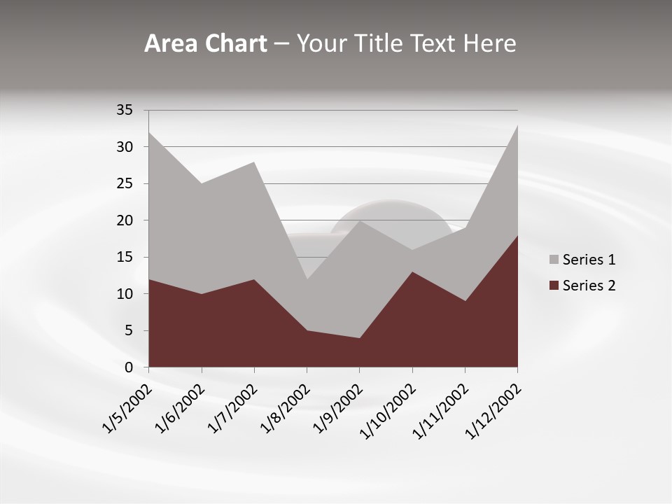 Line Floating Dessert PowerPoint Template