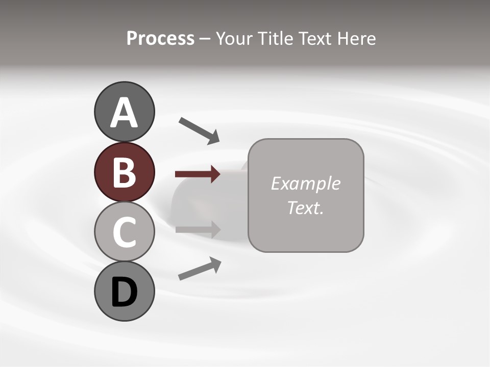 Line Floating Dessert PowerPoint Template
