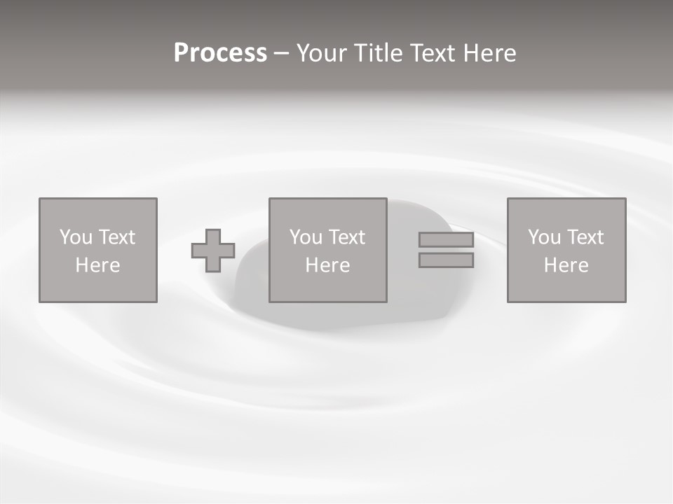 Line Floating Dessert PowerPoint Template