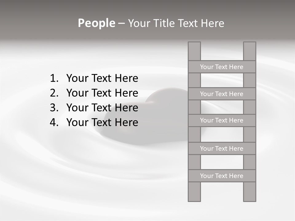 Line Floating Dessert PowerPoint Template