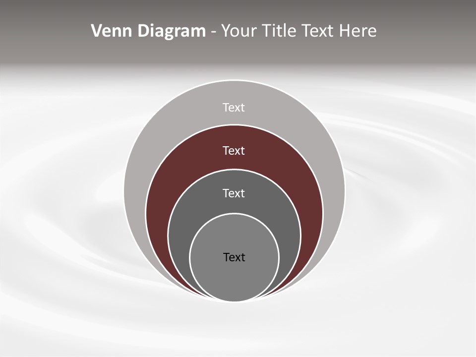 Line Floating Dessert PowerPoint Template