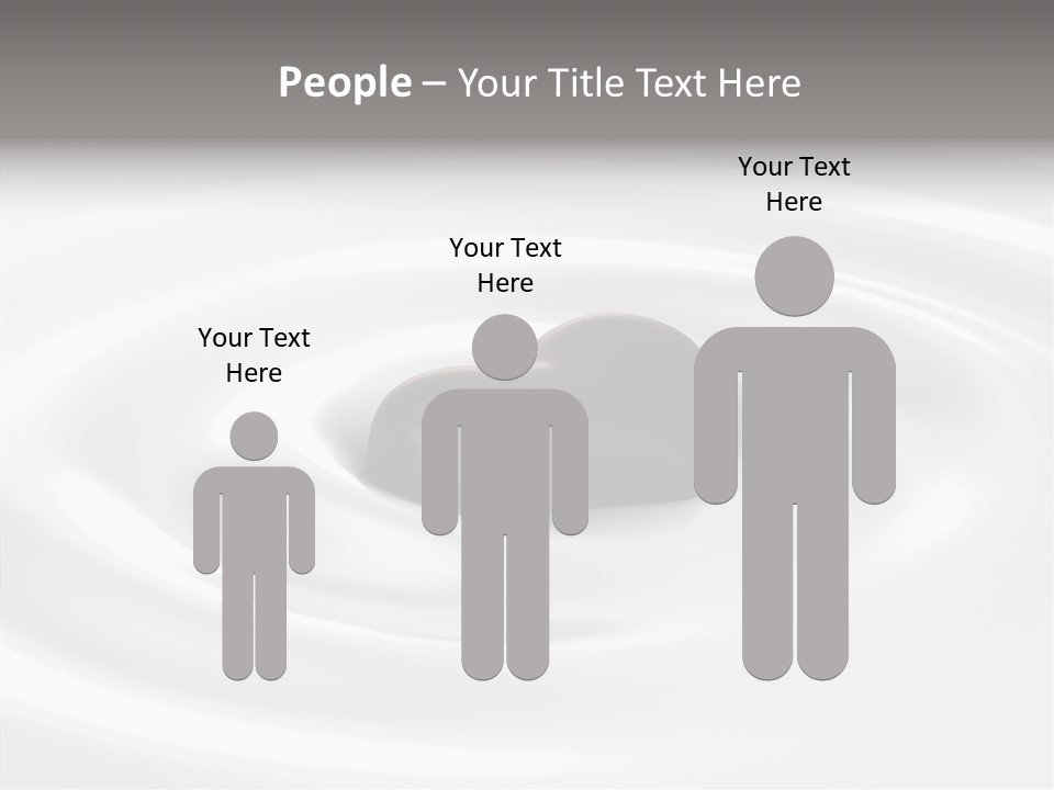 Line Floating Dessert PowerPoint Template