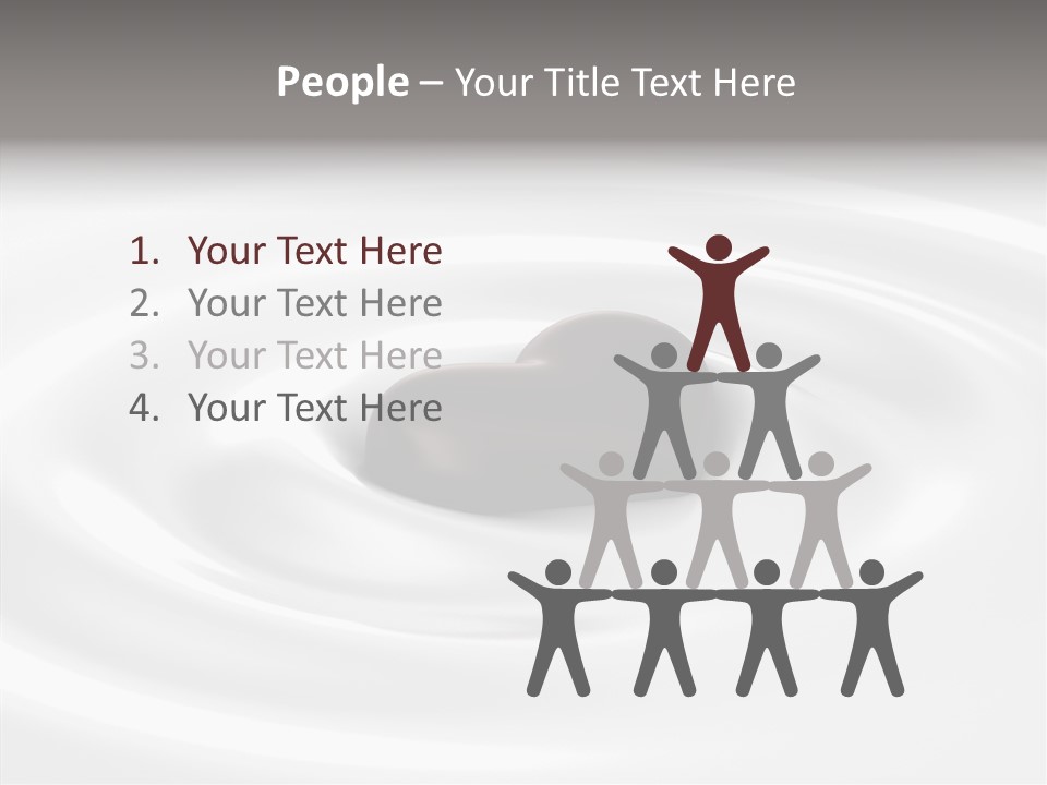 Line Floating Dessert PowerPoint Template