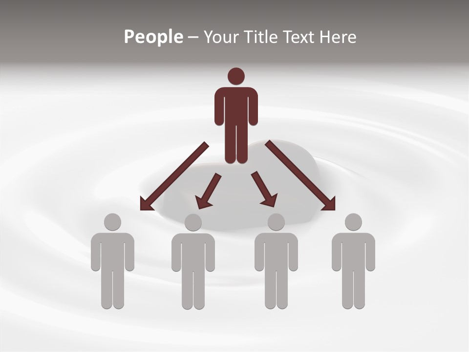 Line Floating Dessert PowerPoint Template