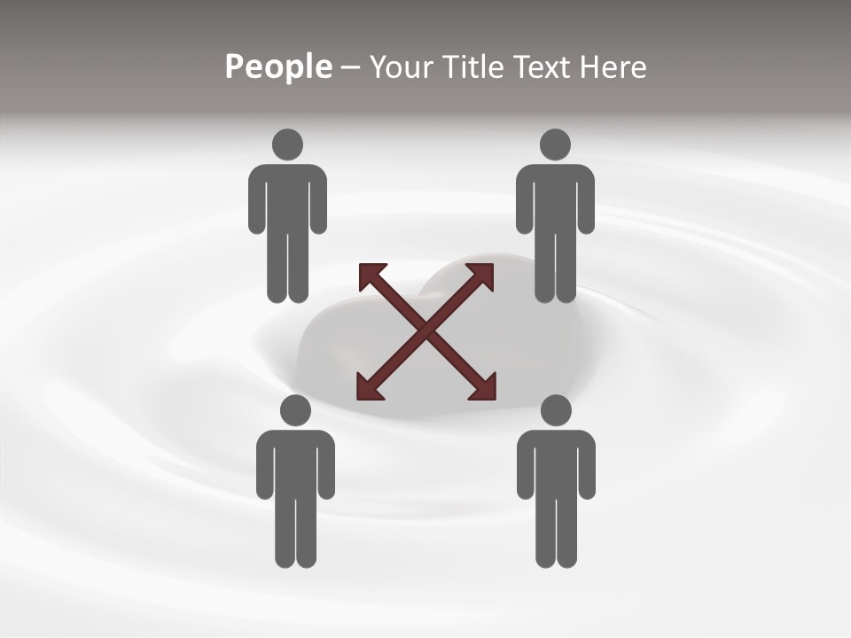 Line Floating Dessert PowerPoint Template