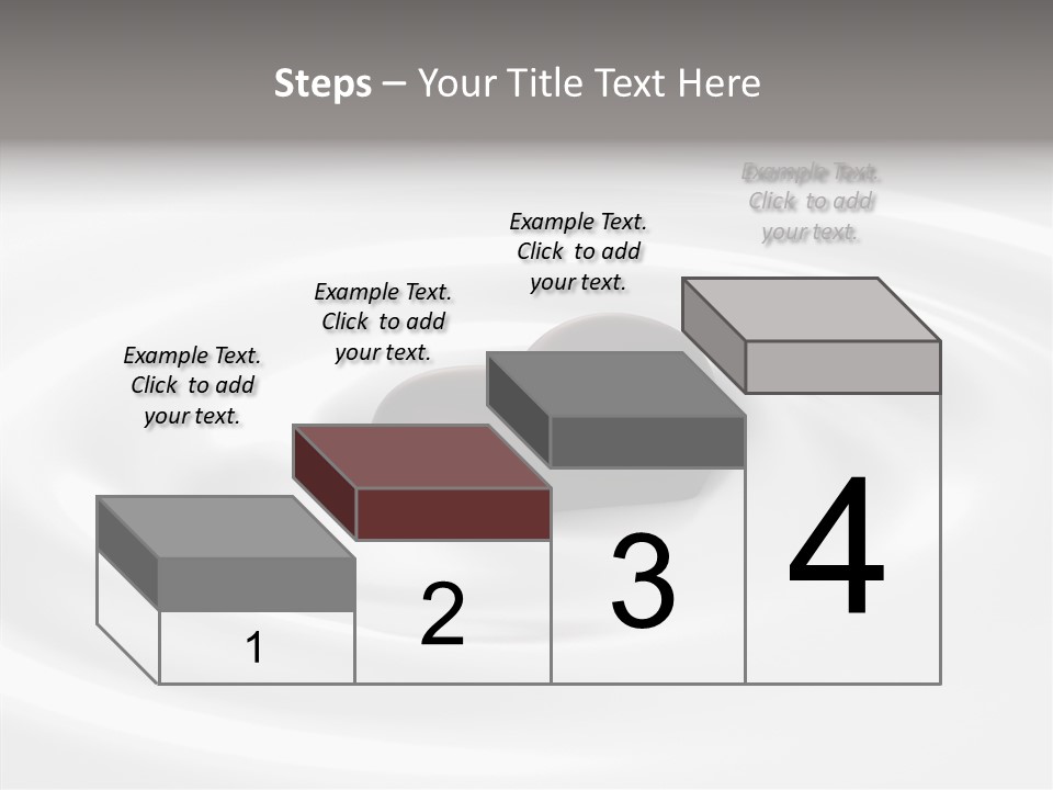 Line Floating Dessert PowerPoint Template