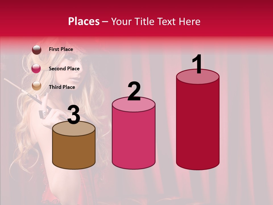 Bonnet People Corset PowerPoint Template