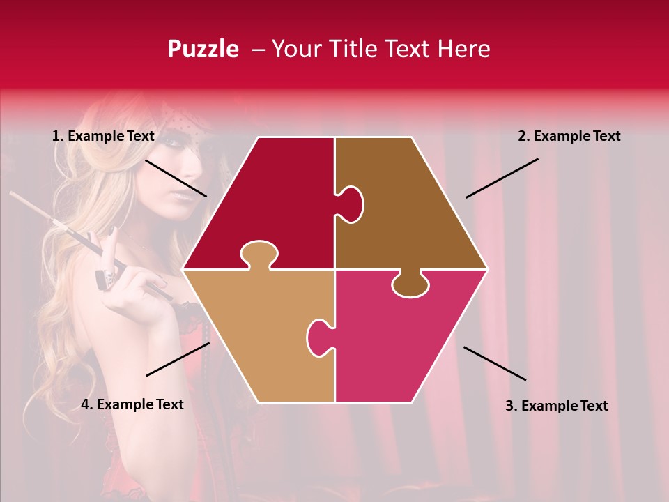 Bonnet People Corset PowerPoint Template