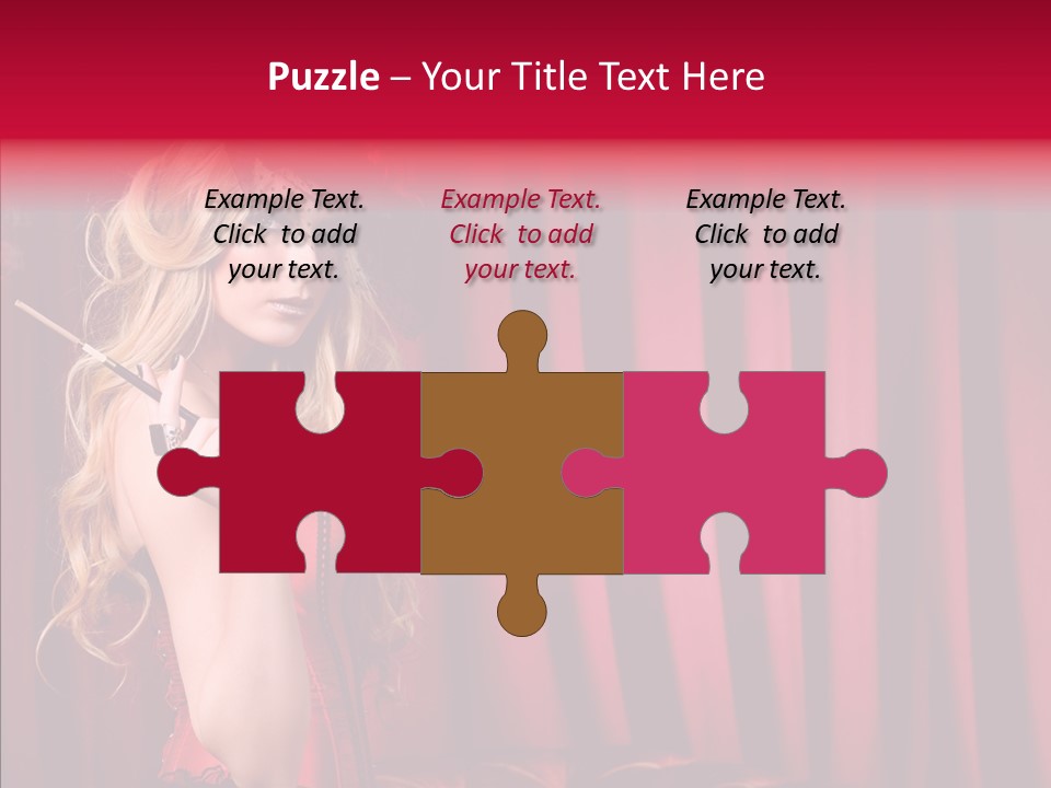 Bonnet People Corset PowerPoint Template