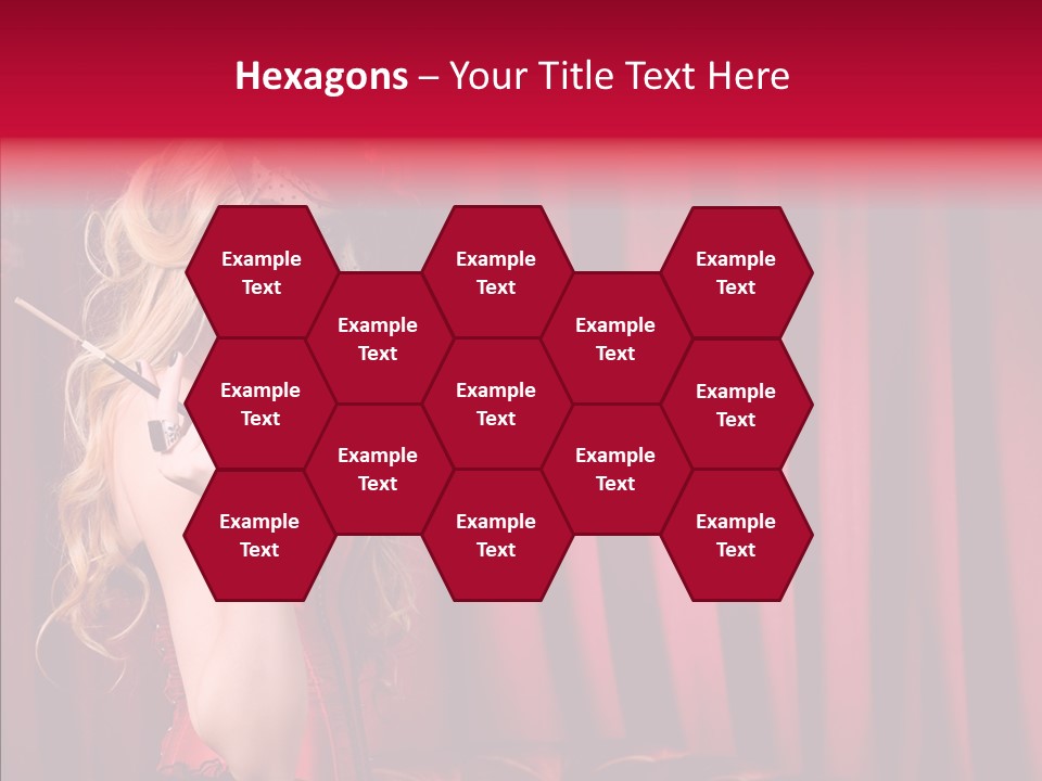 Bonnet People Corset PowerPoint Template