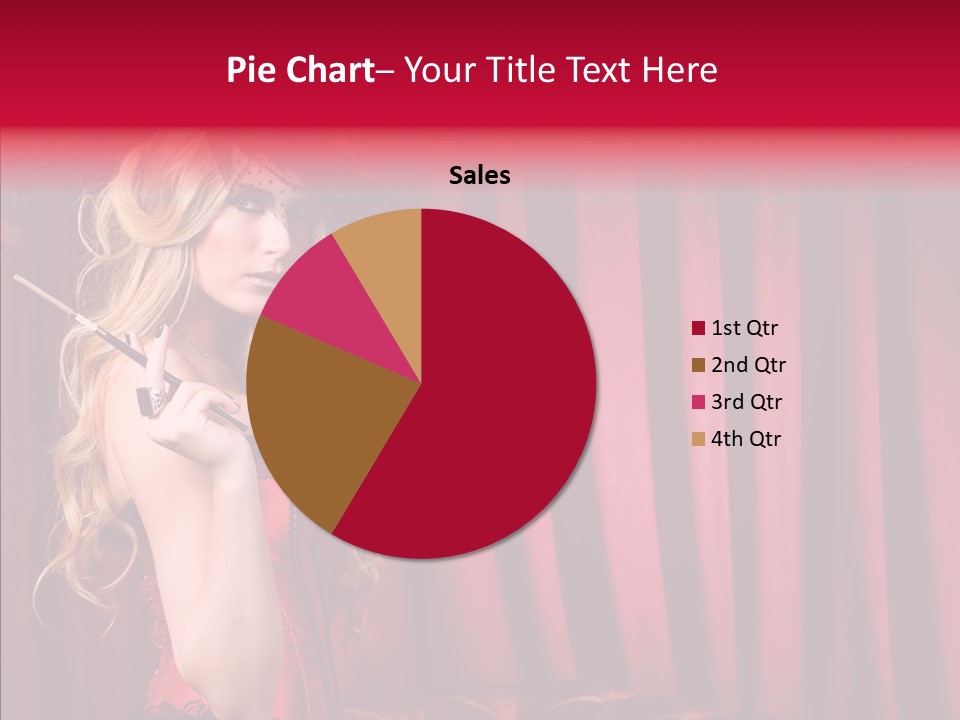 Bonnet People Corset PowerPoint Template