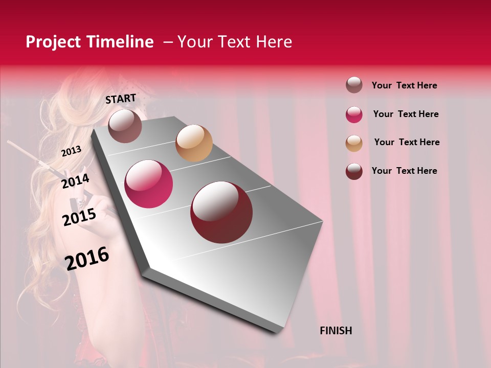 Bonnet People Corset PowerPoint Template