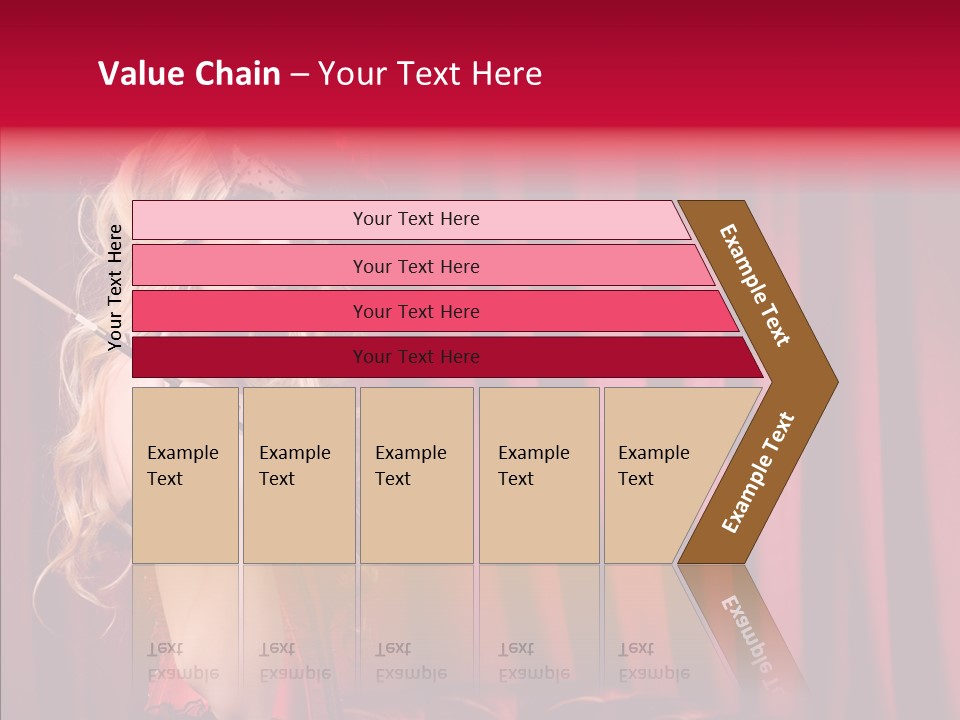 Bonnet People Corset PowerPoint Template