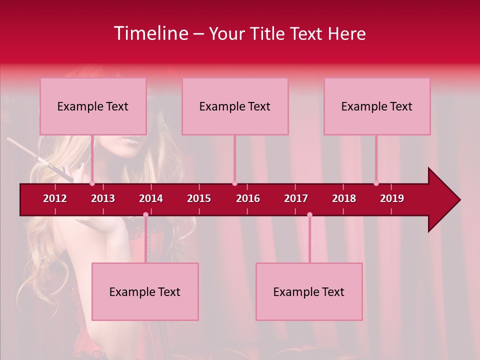 Bonnet People Corset PowerPoint Template