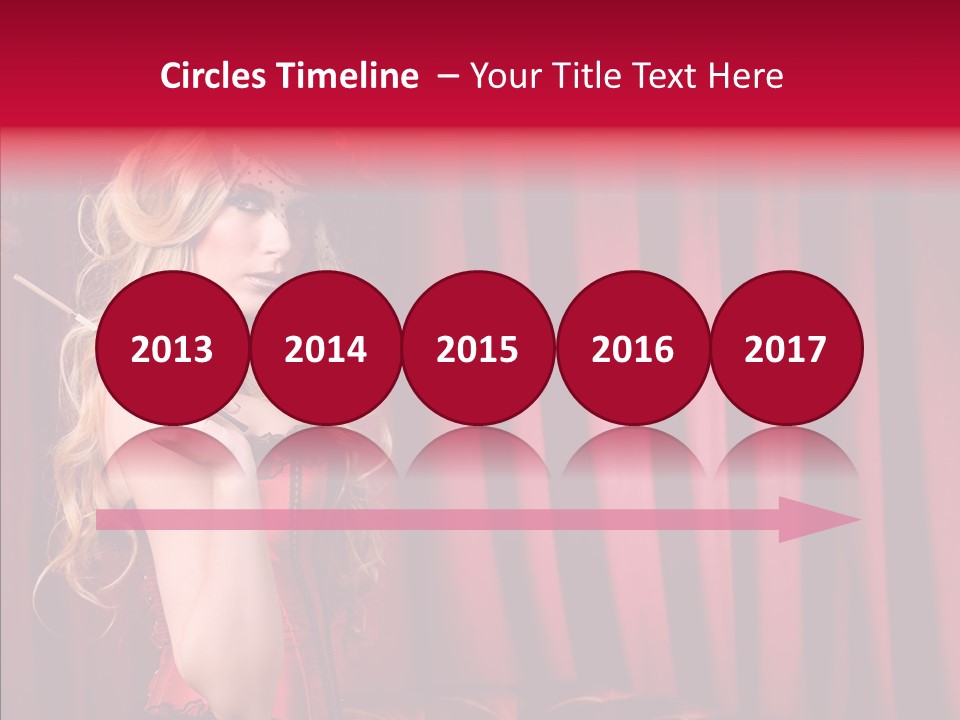 Bonnet People Corset PowerPoint Template