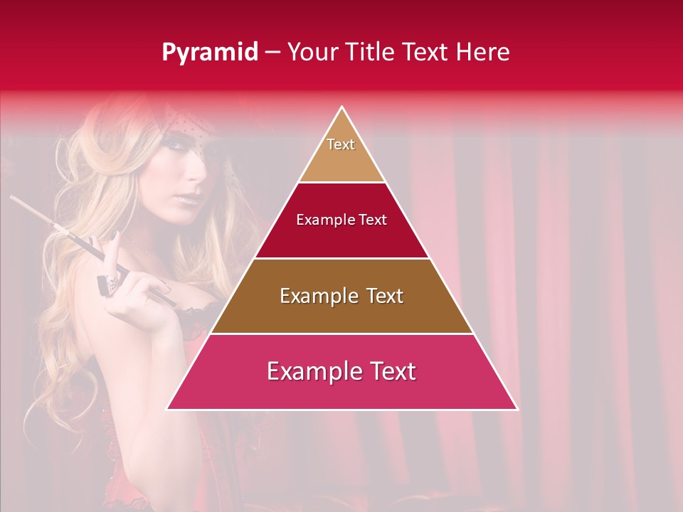 Bonnet People Corset PowerPoint Template