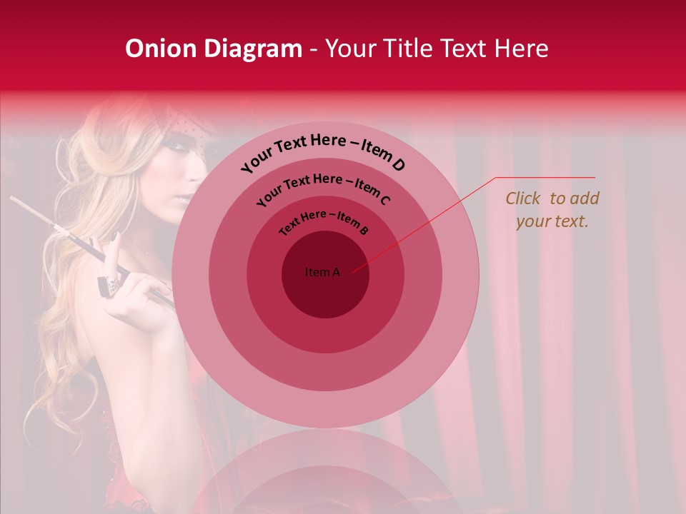 Bonnet People Corset PowerPoint Template