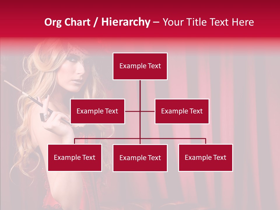 Bonnet People Corset PowerPoint Template