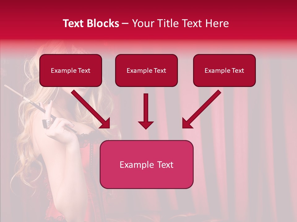 Bonnet People Corset PowerPoint Template