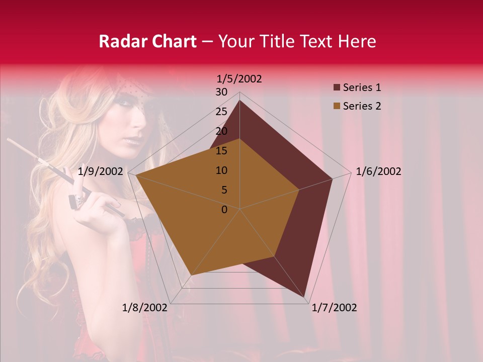 Bonnet People Corset PowerPoint Template