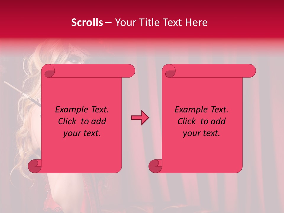 Bonnet People Corset PowerPoint Template
