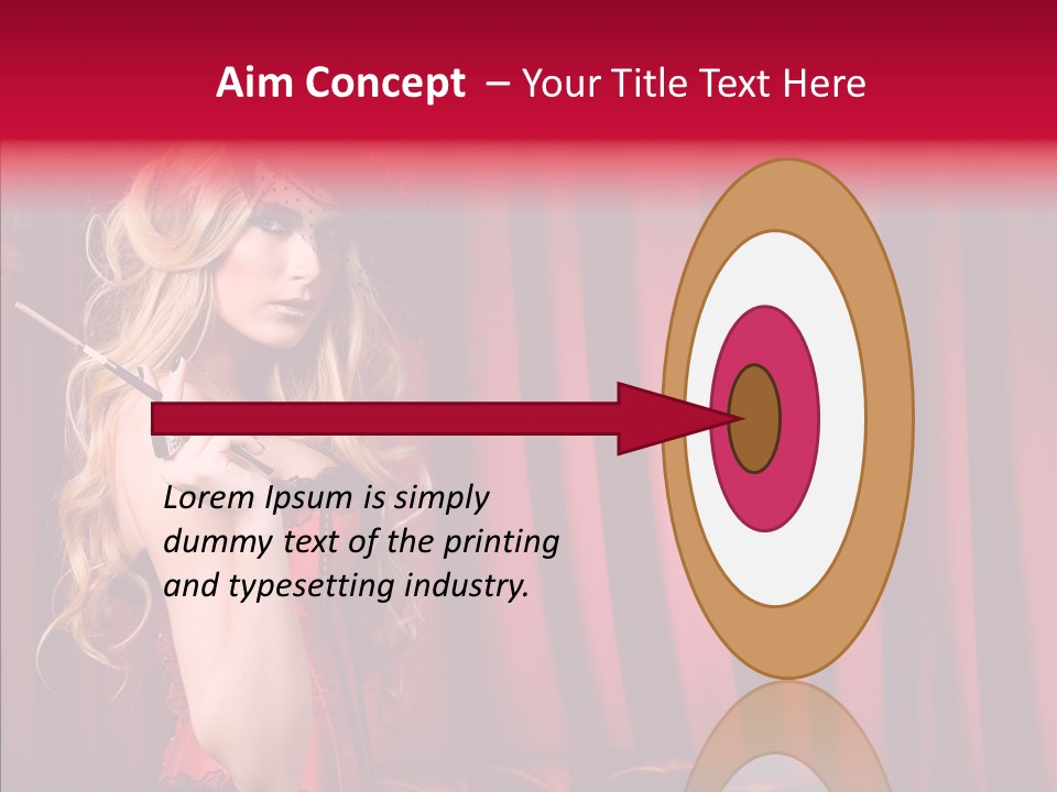 Bonnet People Corset PowerPoint Template