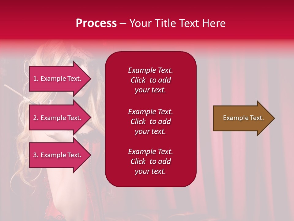 Bonnet People Corset PowerPoint Template