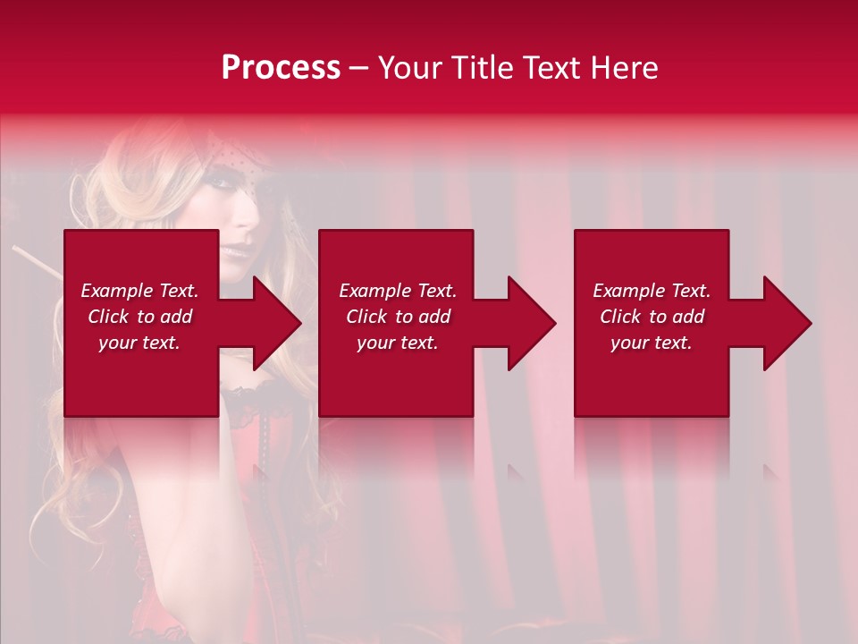 Bonnet People Corset PowerPoint Template